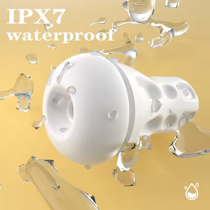 LIL Mermaid Invisible Coffee Cup Vibrator XHYS-S611 223g TPE Manual Male Sex Toy Realistic Design Safe Home Office Use